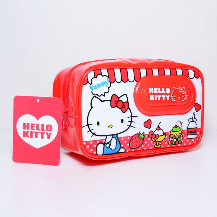 日本正版凱蒂貓 HELLO KITTY化妝包